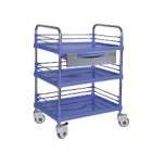 Instrument Treatment Trolley ABS 3 Shelves