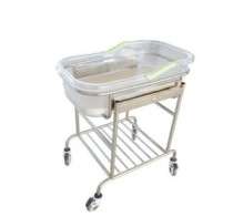 Hospital Baby Bassinet with Plastic Crib